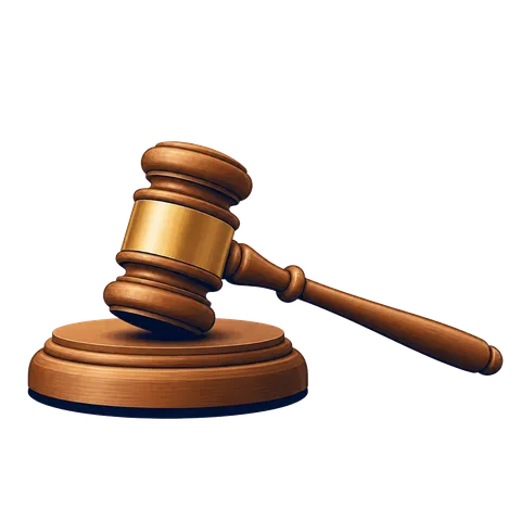 Judge's gavel symbolizing California HOA election legal requirements
